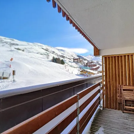 Superbe 2 Pieces Renove 4 Pers, Aux Pieds, Balcon Vue Pistes Apartment